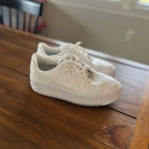 Like New Leather Air Force Ones